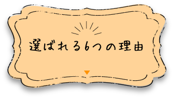 選ばれる6つの理由