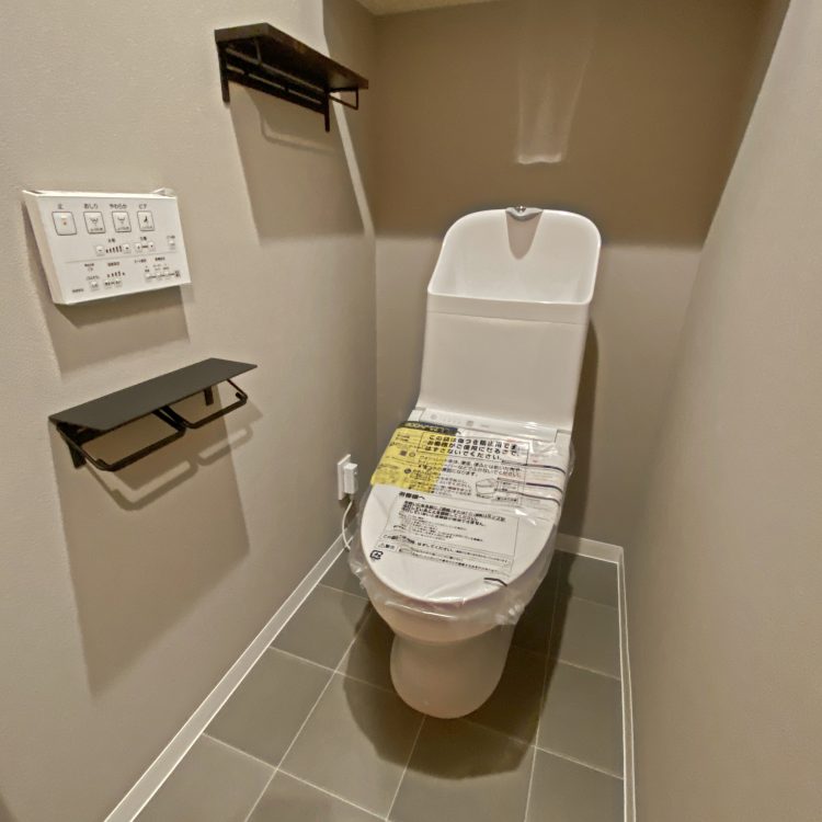 モダンなトイレ 施工事例